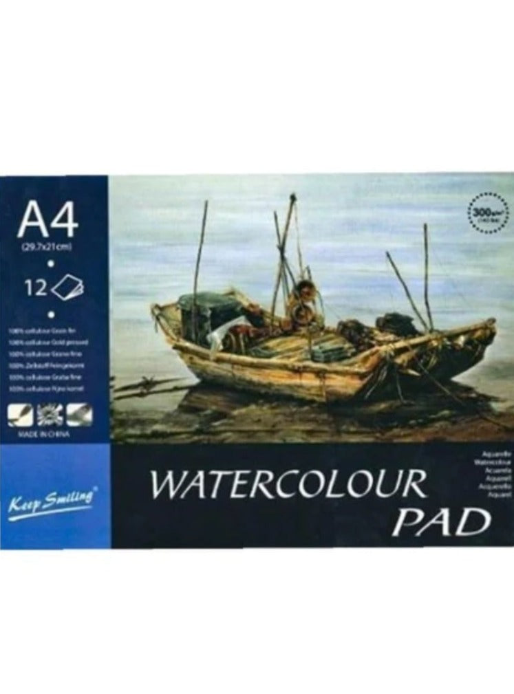 A4 Water Color Pad