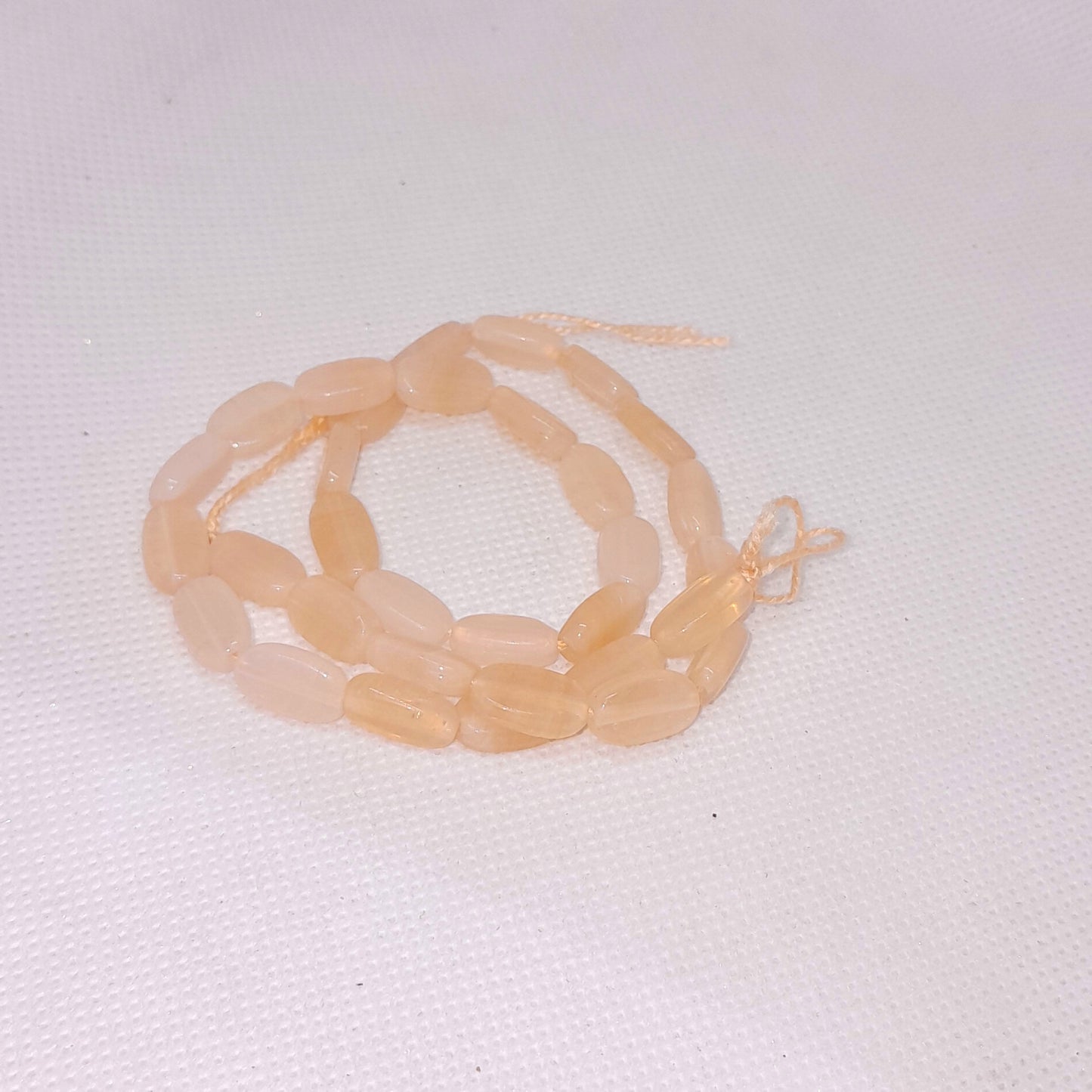 Acrylic Flat Beads Transparent