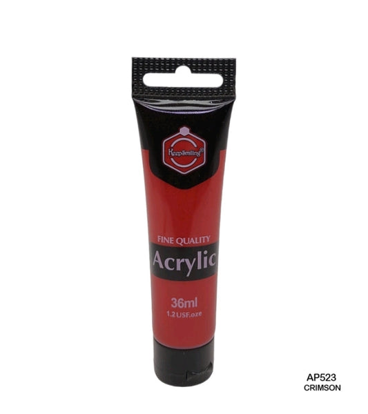 Acrylic Paint - Crimson Red