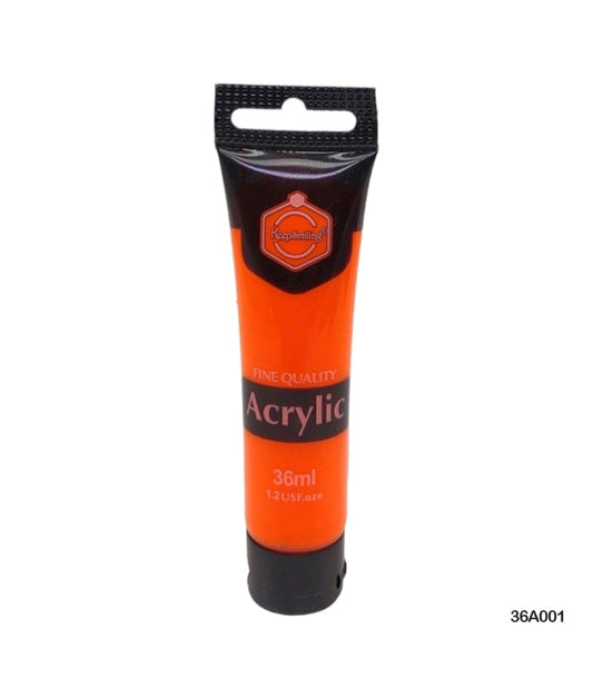 Acrylic Paint - Neon Orange