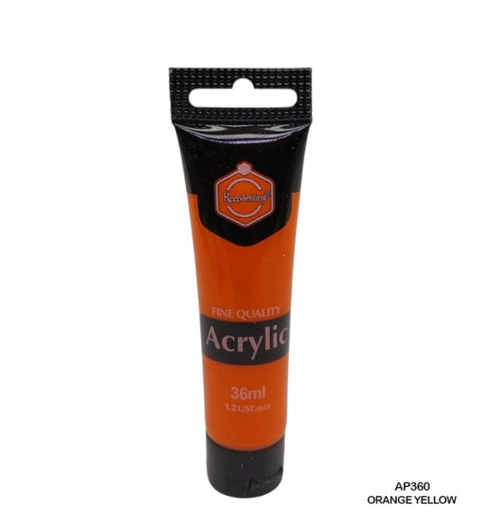 Acrylic Paint - Orange Yellow