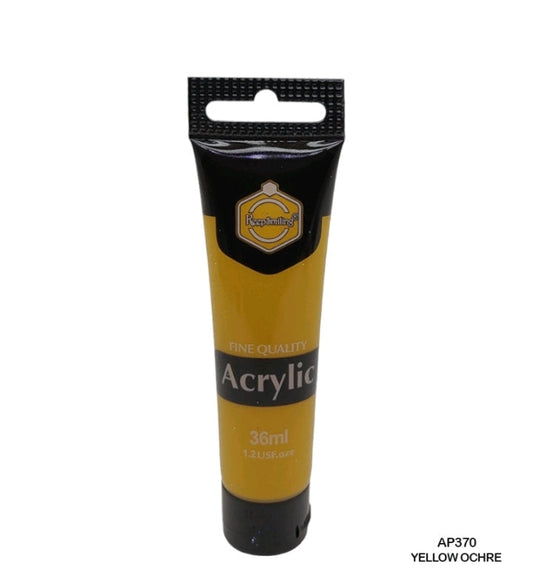 Acrylic Paint - Yellow Ochre