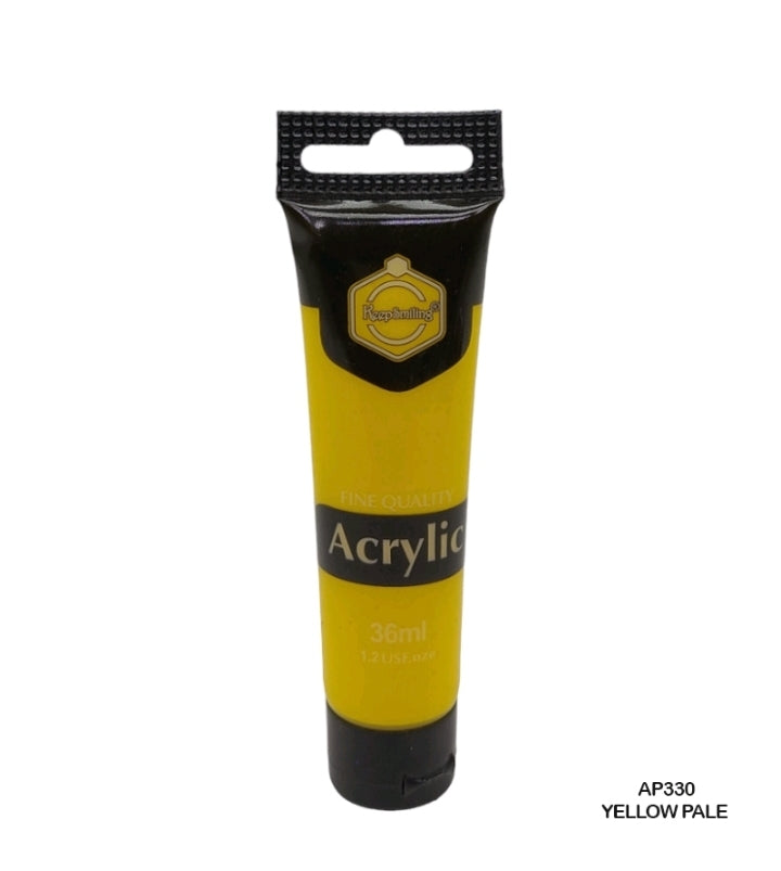 Acrylic Paint - Yellow Pale