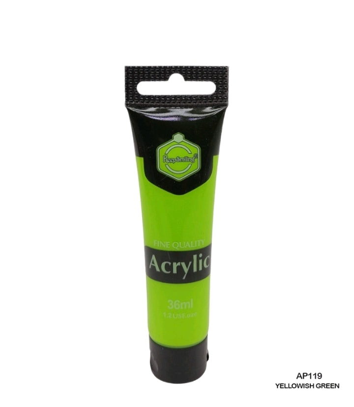 Acrylic Paint - Yellowish Green