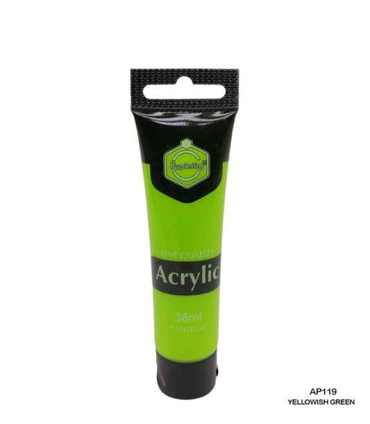 Acrylic Paint - Yellowish Green