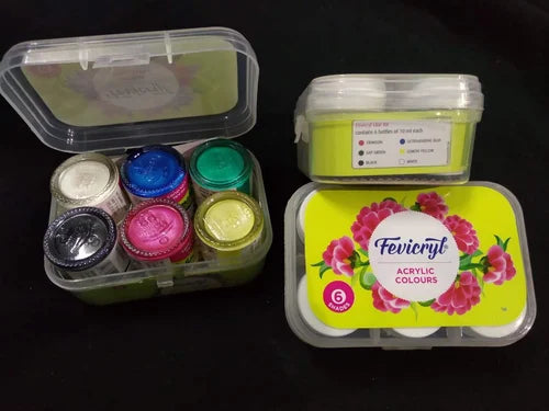 Acrylic paint - set of 6