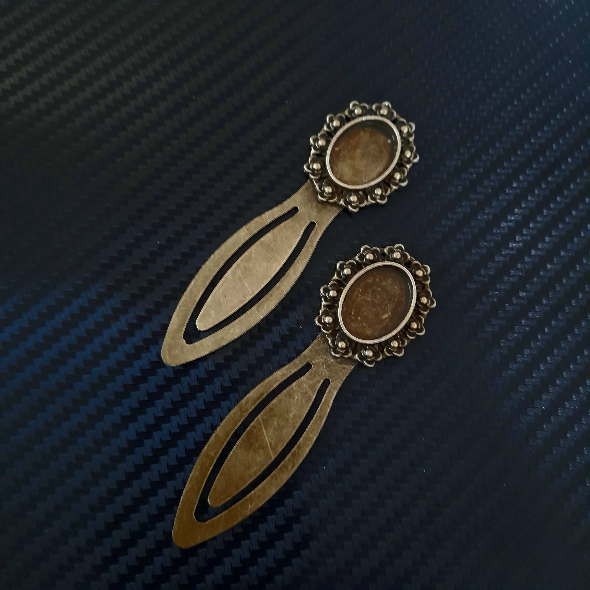 Antique Bookmark Bases - Set of 2 Bestow Charms