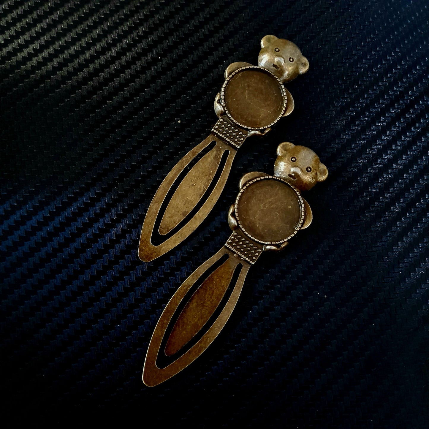 Antique Bookmark Bases - Set of 2 Bestow Charms