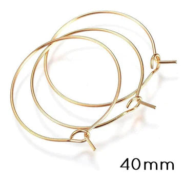 Antique Gold Earring Loop