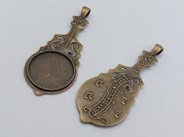 Antique Gold Keychain Charms