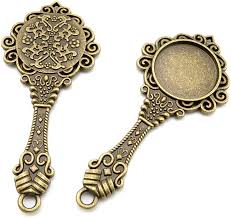Antique Gold Keychain Charms