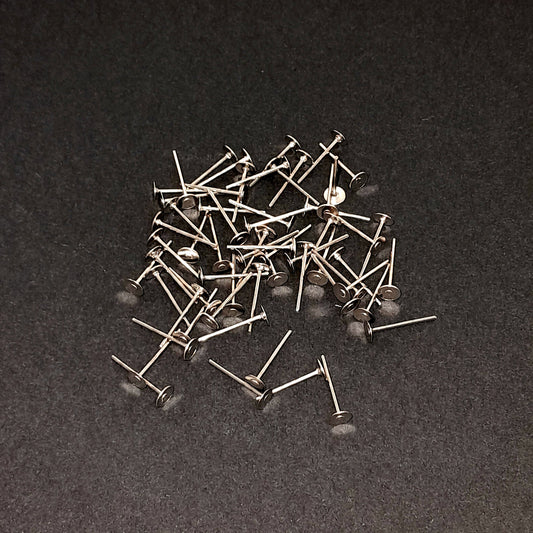 Antique Silver Stud Base Small