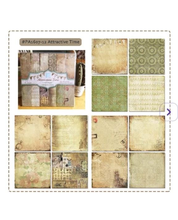 Attractive Time Paper Pack 160gsm
