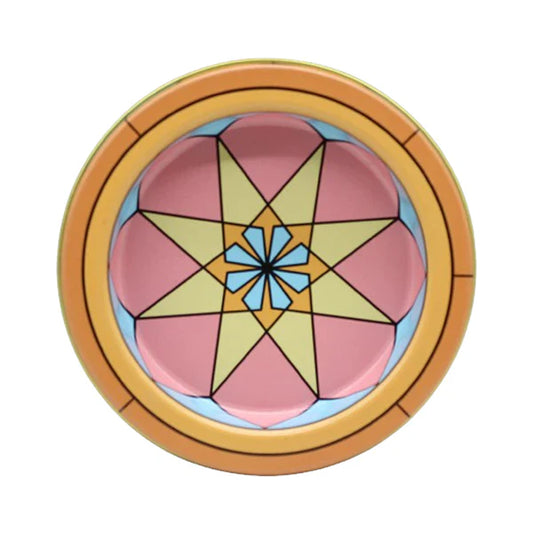 Big Candle Tin Box - Yellow