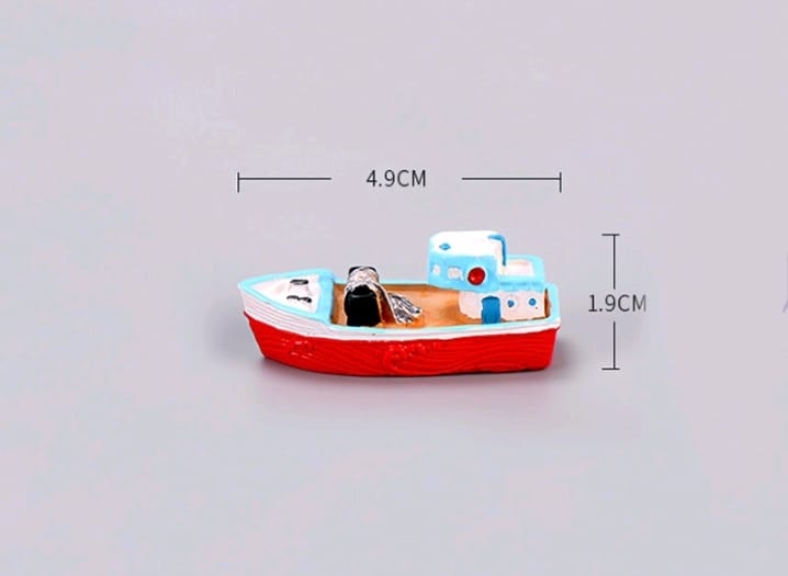 Boat miniature - design 3