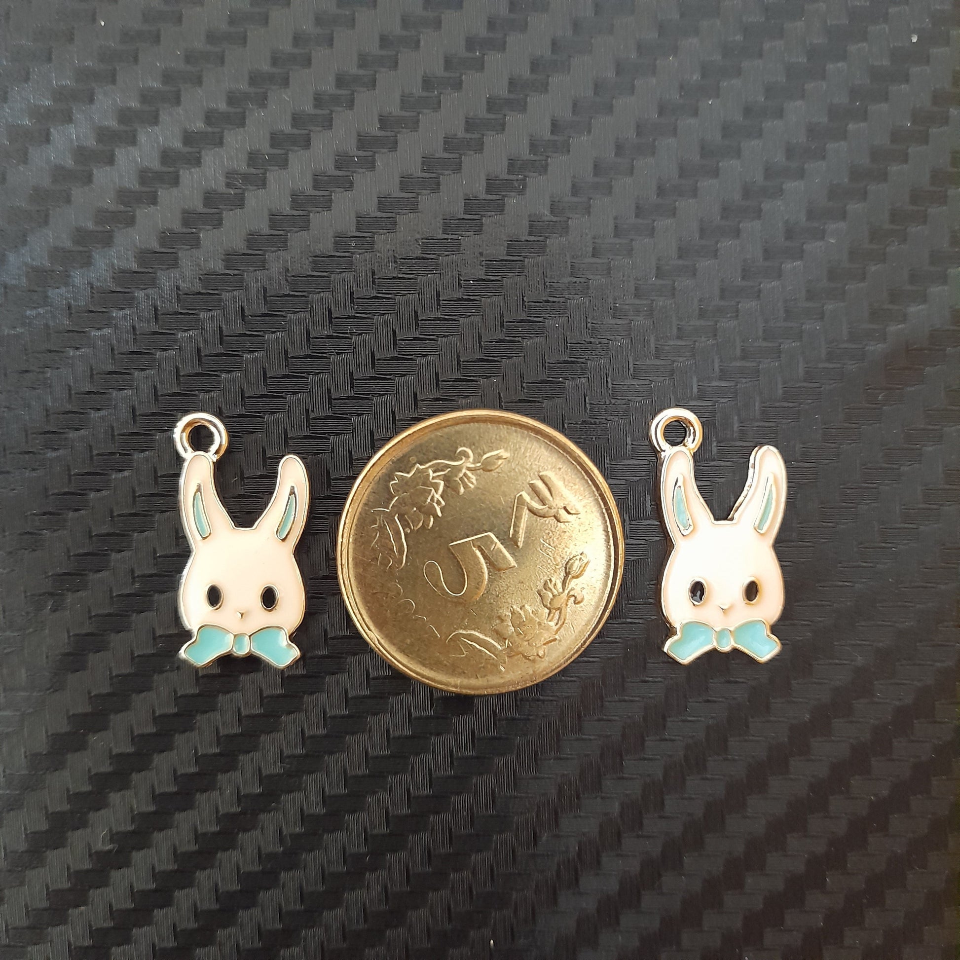 Bunny Metal Charms - Set Of 2 Bestow Charms