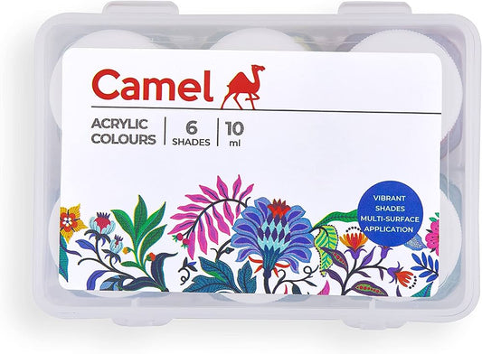 Camel Acrylic colors - Set of 6