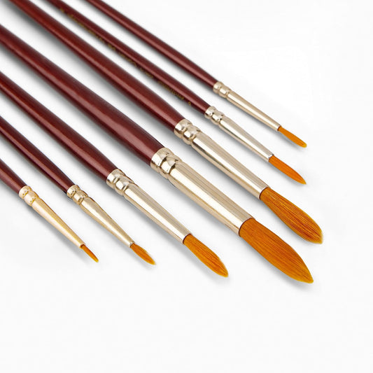 Camel Synthetic Round Brushes - 66 Series