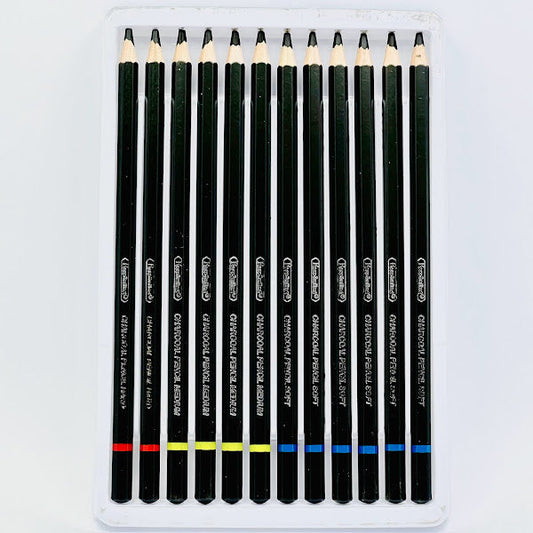 Charcoal Pencils - Set of 12