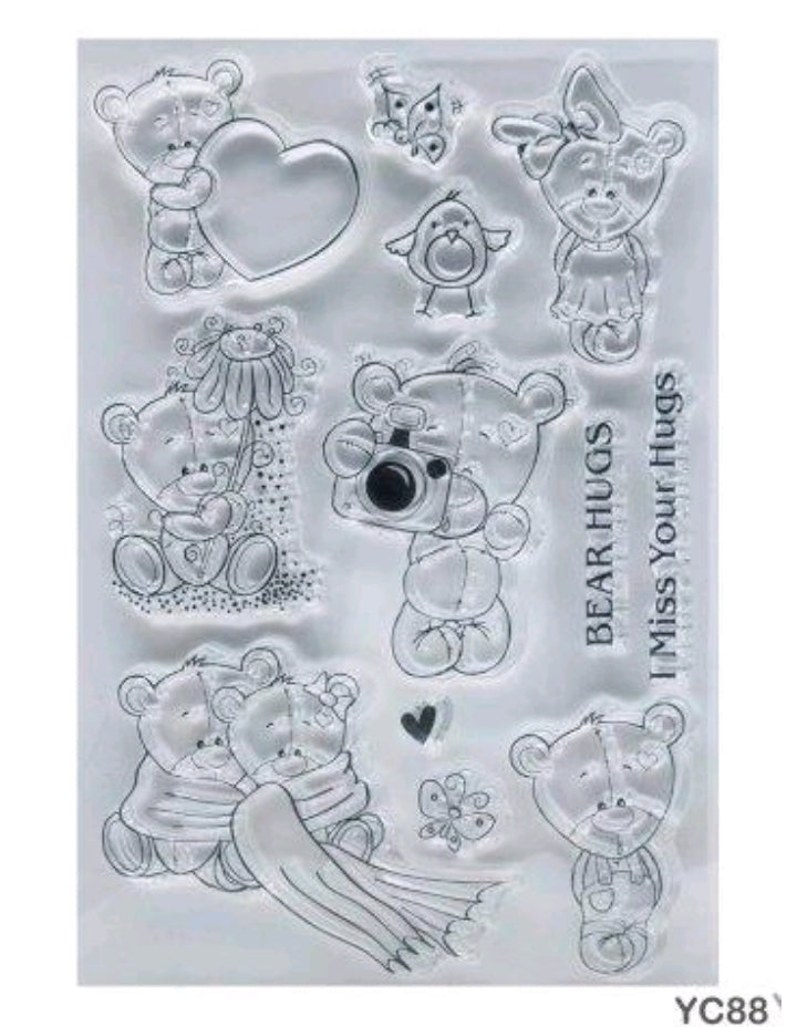 Clear Stamp - Bear Hug