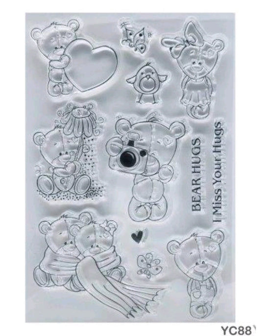 Clear Stamp - Bear Hug