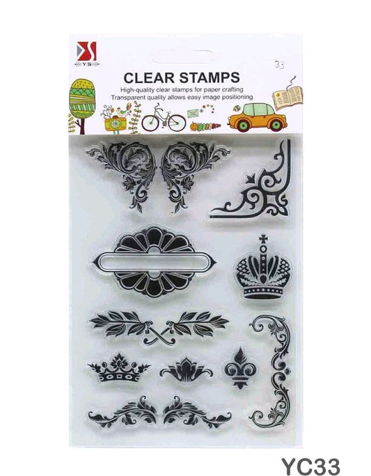Clear Stamp - Corner Design