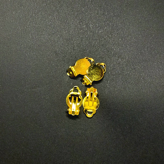 Clip on Earring Base