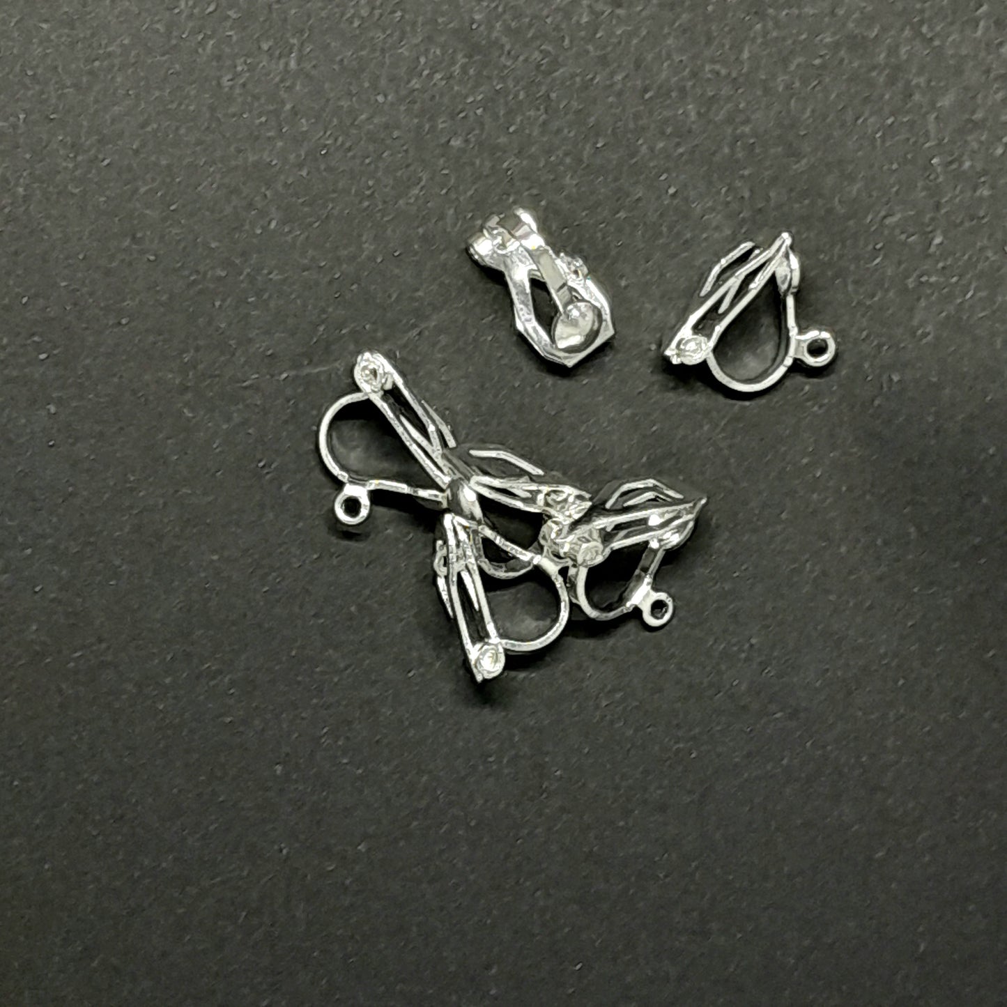 Clip on Earring Base with hanging