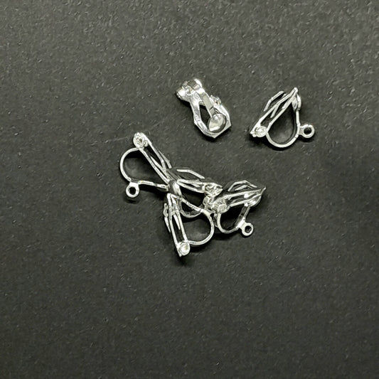Clip on Earring Base with hanging