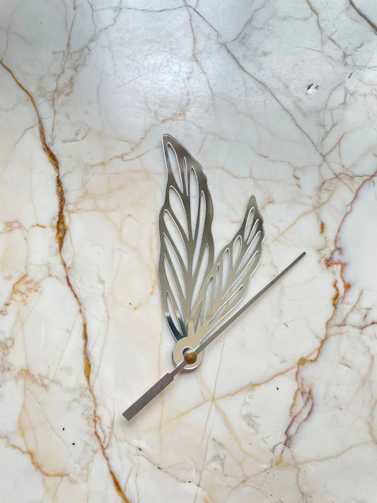 Clock Handle - Wings -4"