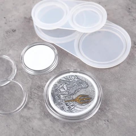 Coin Holder Silicone Mold - Set of 2