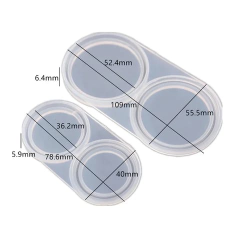 Coin Holder Silicone Mold - Set of 2