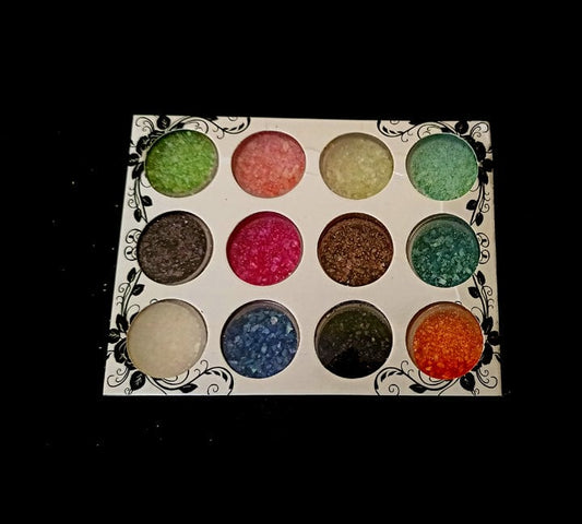 Colored Shell Chips Glitters | Glitter Combo Set of 12 Bestow Charms