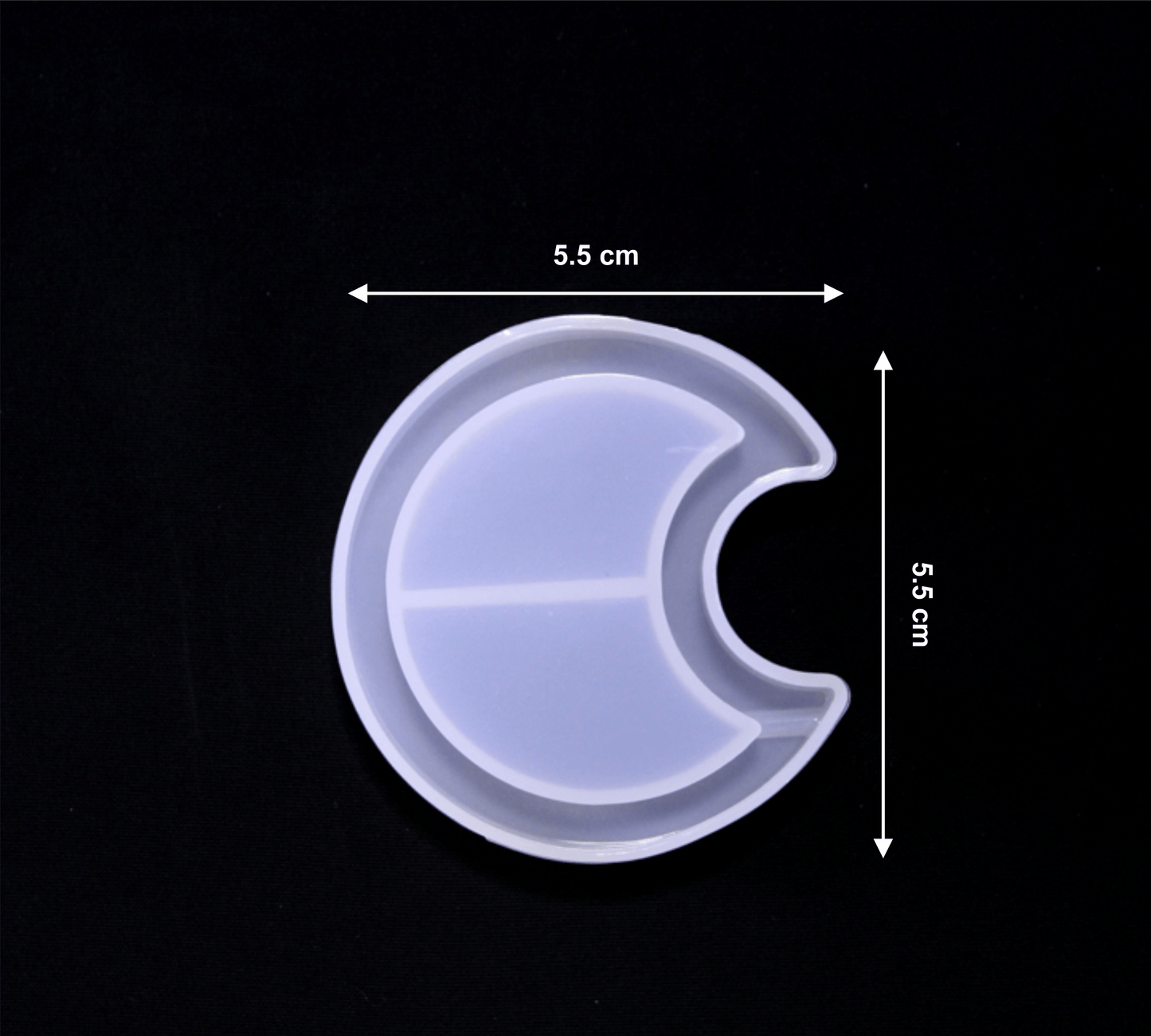 Crescent Silicone Mold Bestow Charms