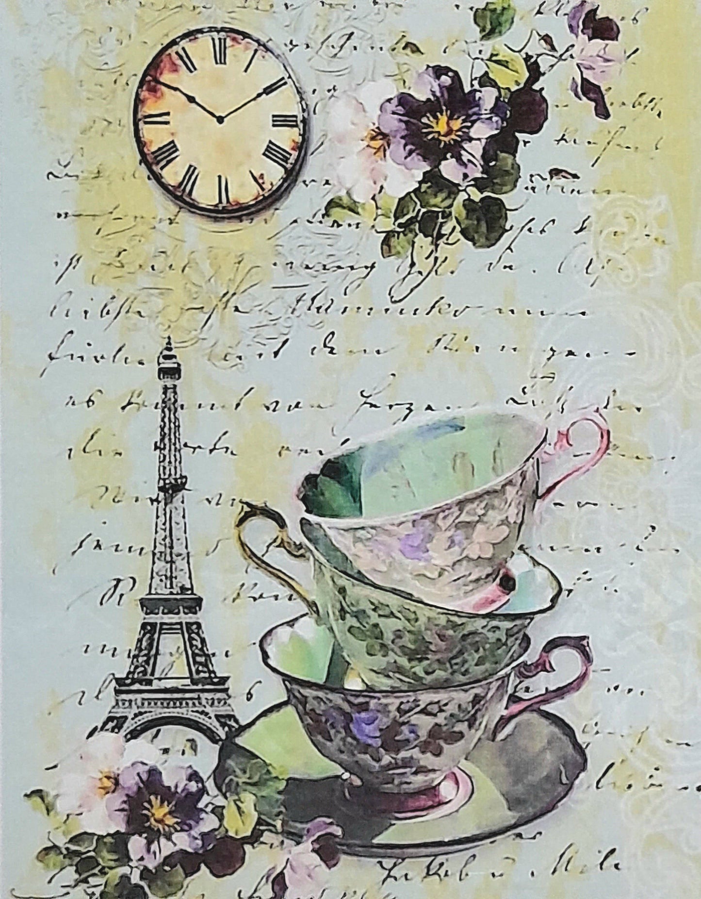 Decoupage Sheet A4