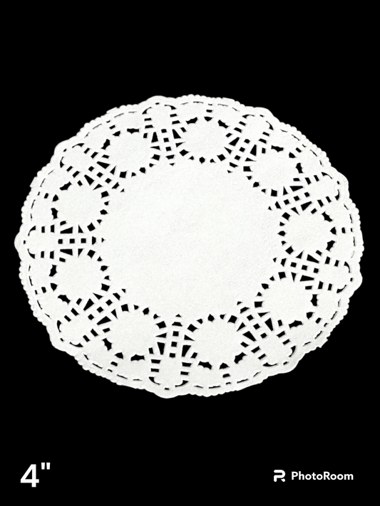 Dolly 4" white Set of 10