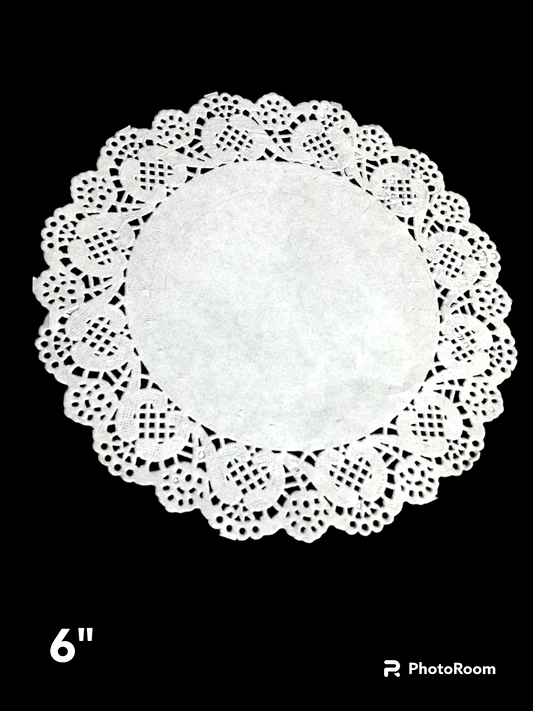 Dolly 6" white Set of 10