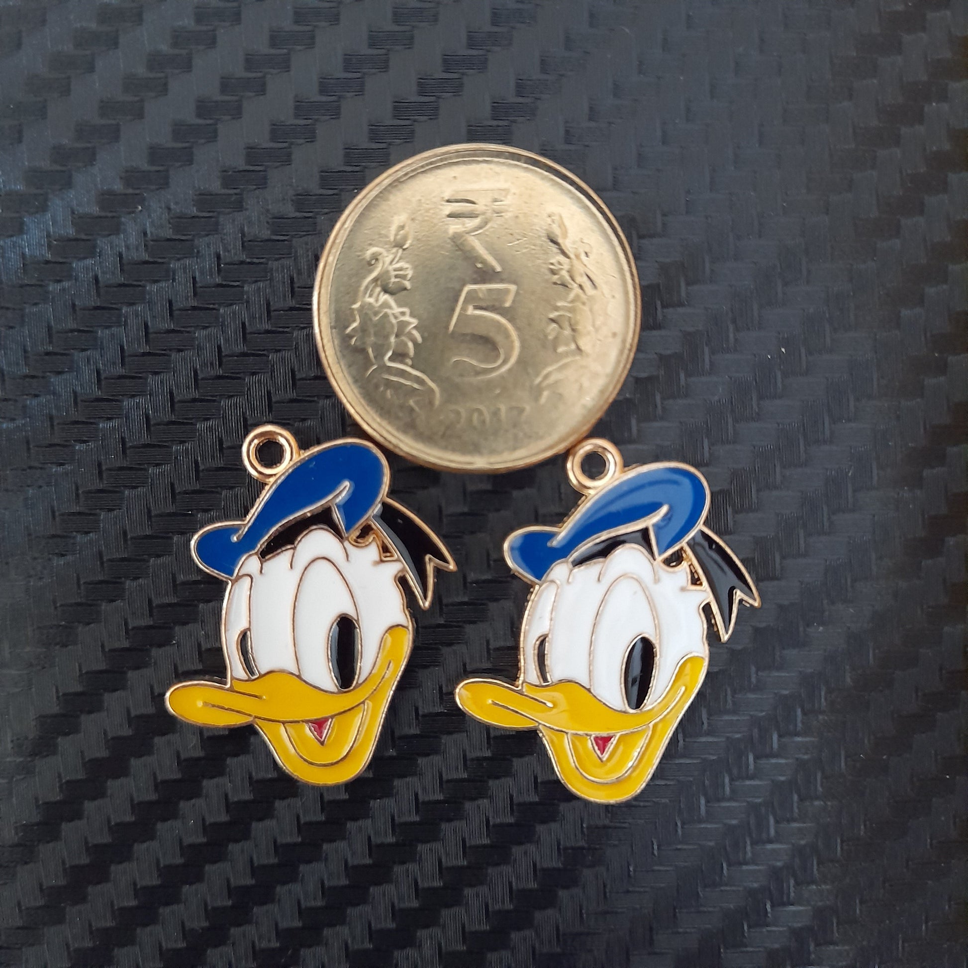 Donald Duck Metal Charms - Set Of 2 Bestow Charms