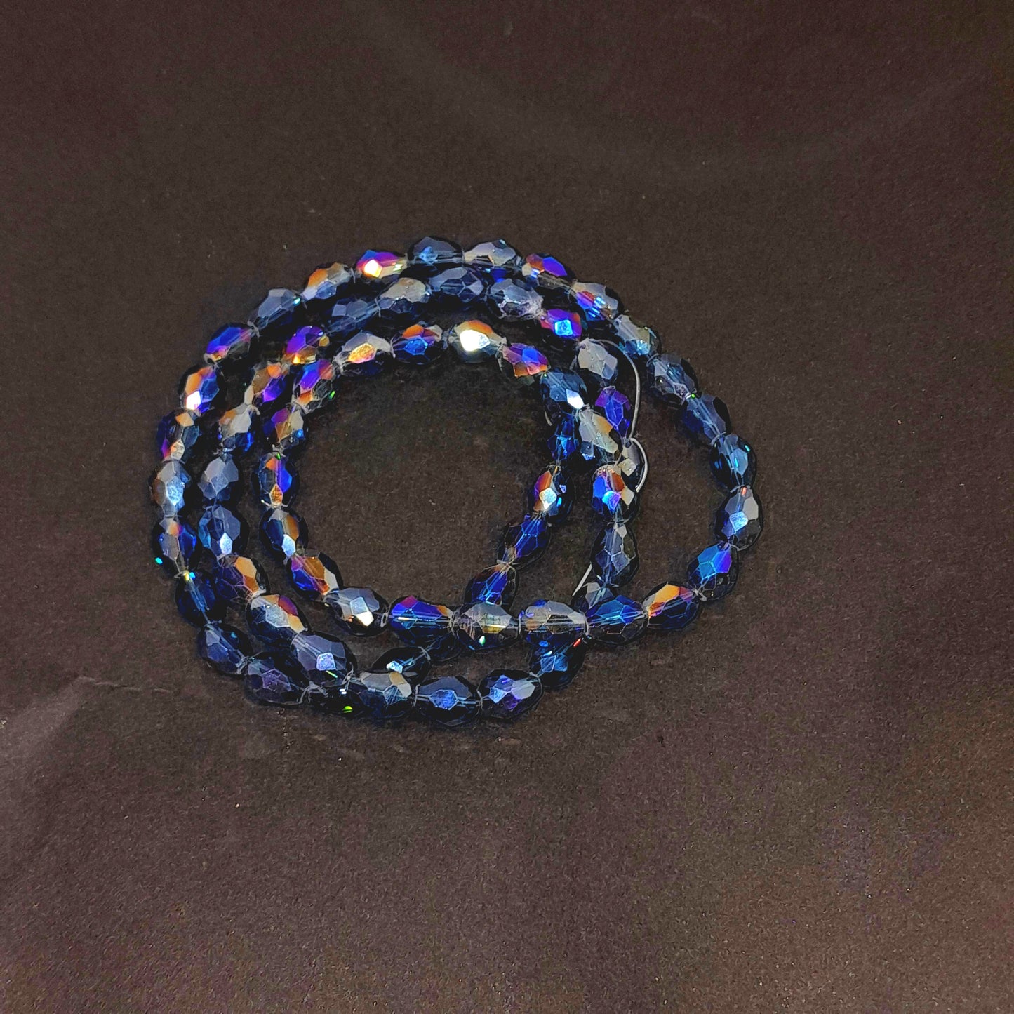 Double Shade Diamond Beads