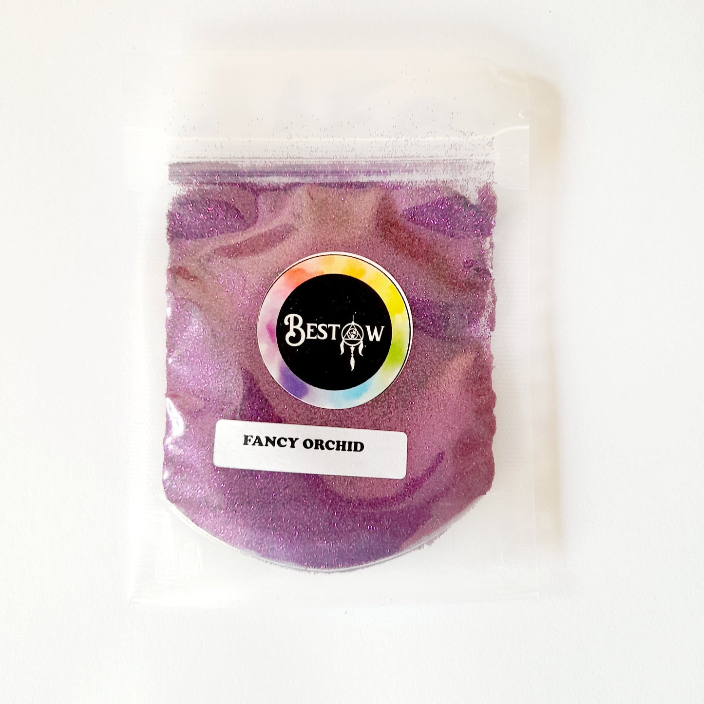Fancy Orchid Glitter - 20gms | Holographic Glitters Bestow Charms