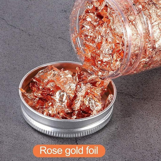 Gliding Flakes Bottle - Rose Gold