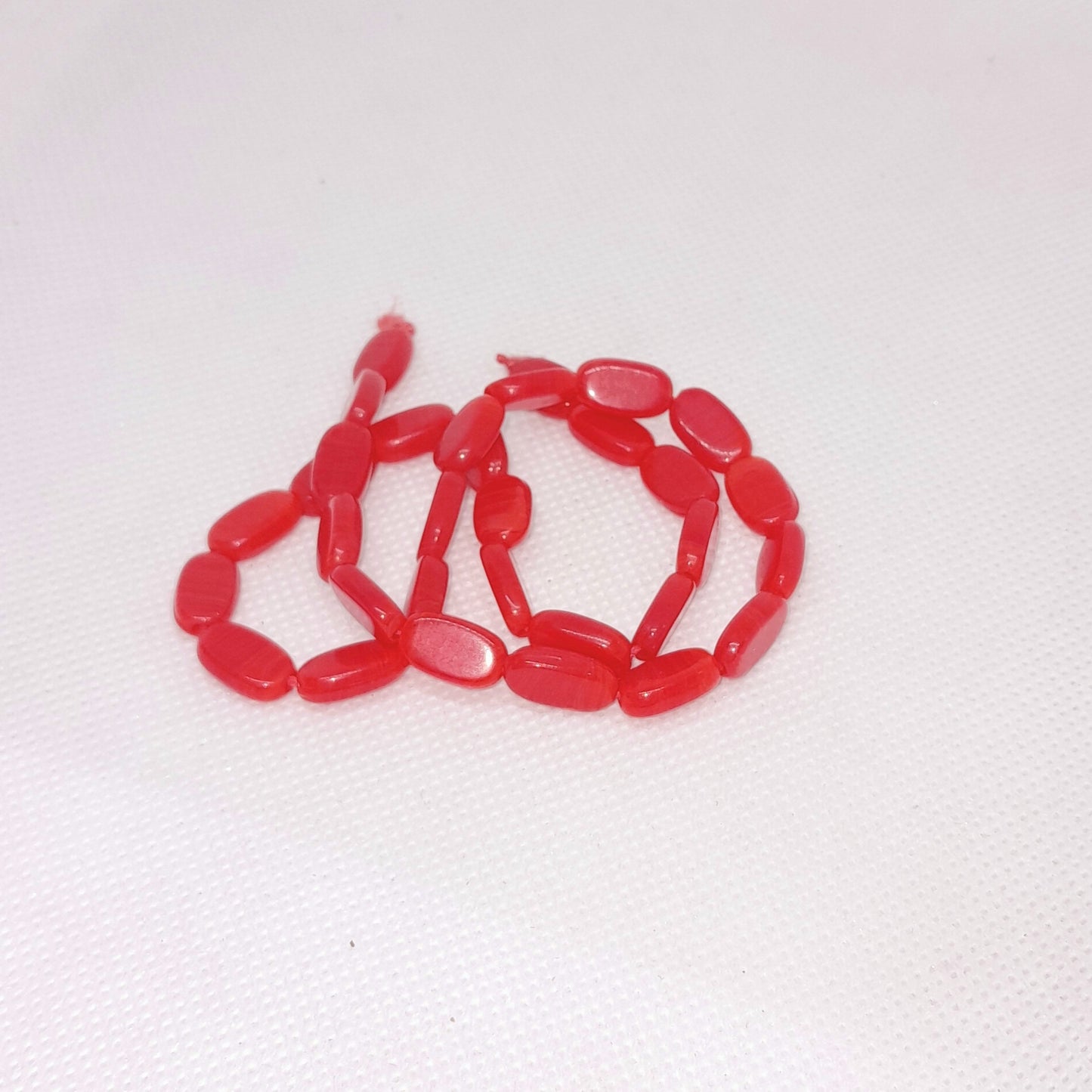 Flat Oval Beads