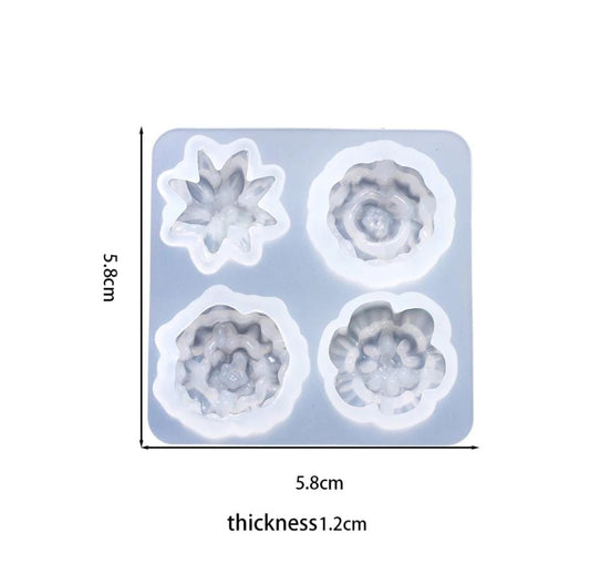 Flower Mold - 4 in 1