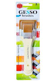 Gesso Brush - Set of 3