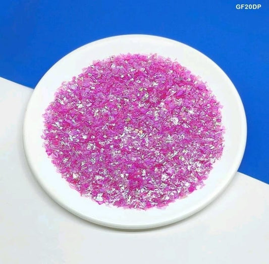 Glittering Flakes - Dark Pink 5G