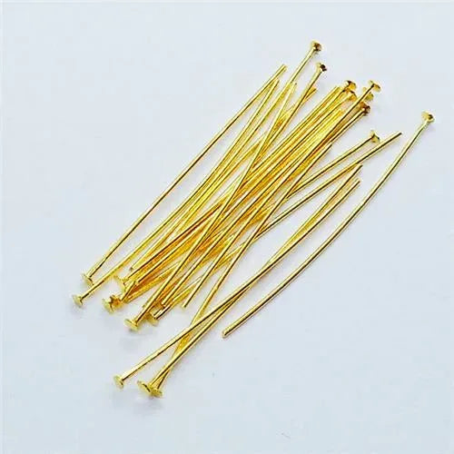 Gold Head Pin 2"