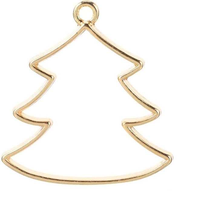 Gold Open Bezel - Set Of 2