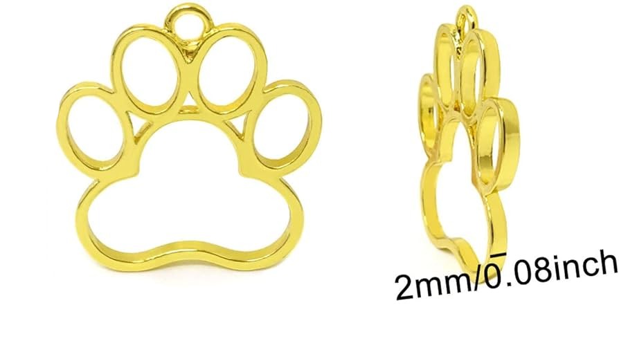 Gold Open Bezel - Set Of 2