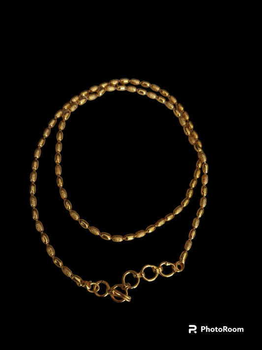 Golden Beaded Chain