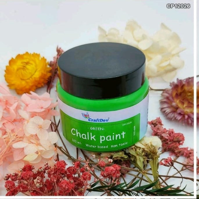 Green chalk paint - 120ml